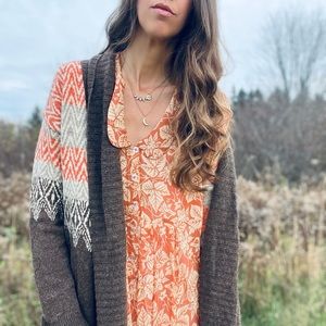 Wool Shawl Collar Cardigan